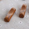6 Pieces Natural Wooden Chopstick Rest Stands Spoon Rest Dinner