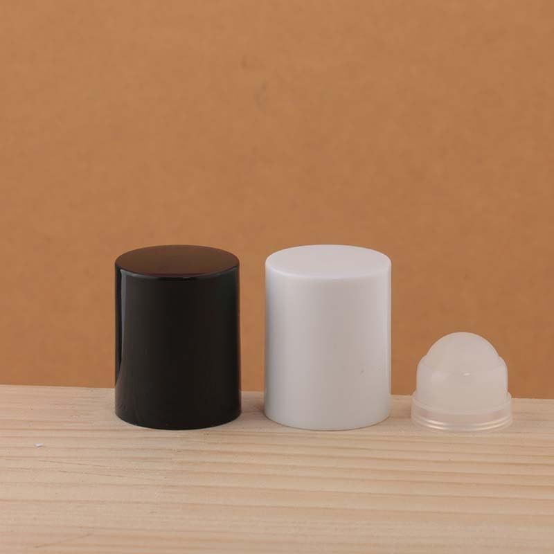 YuanHolumid 2Pcs Brown 50ml Glass Essential Oil Roller Bottles Refillable