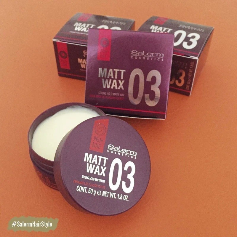 Cera Salerm Matt Wax Fijación Fuerte 50gr + Envío Gratis