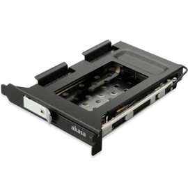 Akasa Lokstor M23 | HDD Moble Rack | Supports 2.5” HDD/SSD | Fits in PCI Slot | Security Lock | Tool-Free | AK-IEN-04