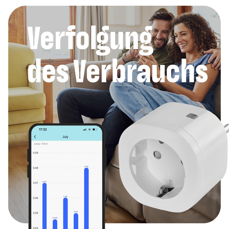 OMAJIN by Netatmo, Smart Socket Timer, Energy Monitoring, Remote Control,
