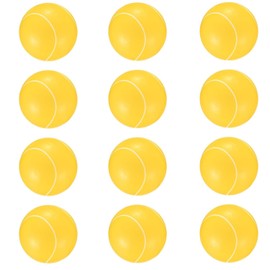 12PCS Foam Tennis Balls, Soft Sponge Balls, High Elasticity PU Foam, Perfect for Sports, Hand Exercises, Party Fillers, Office Gifts, and Kids' Play, Safe, Durable (6CM)