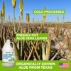 Organic Aloe Vera Drinkable Gel for Heartburn & Acid Reflux