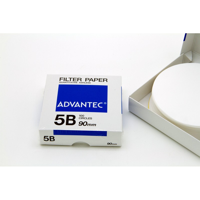 アドバンテック東洋 定量濾紙 №5B φ90mm 100枚 01521090