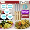 Zucchini Squash Vegetable Corer 3 pcs Corers Stainless Steel Core