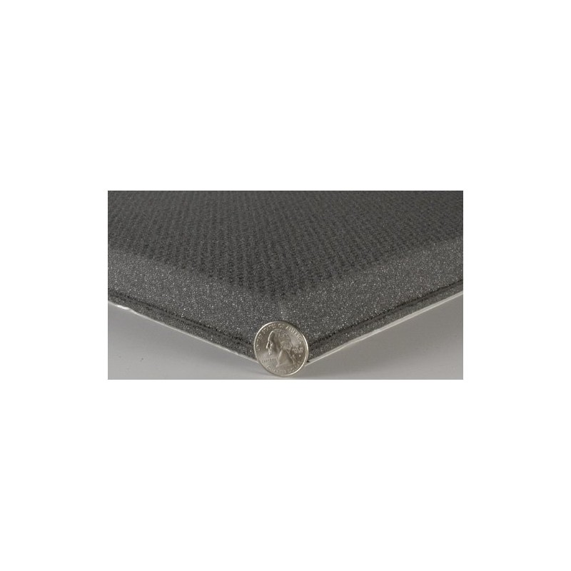Sonic Barrier 1-1/4" 3-Layer Acoustic Sound Damping Material with PSA