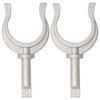 Ollanoos 2 PCS Aluminum Portable Stable Side Mount Oarlock Rowlock,