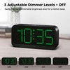 Battery Operated Digital Clock: Cordless Small Alarm Clock for Bedroom