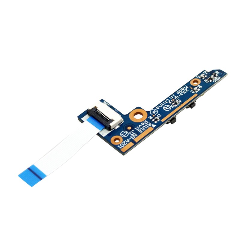 Gintai Laptop Power Switch Button Board with Flat Cable for