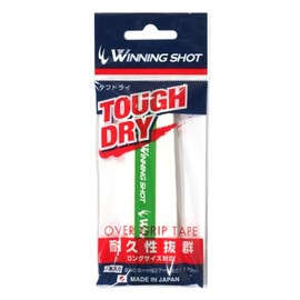 WINNINGSHOT Dry Grip Tape, Tough Dry, Pack of 1 (White (End Tape: Green))