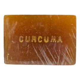 Jabon Artesanal Curcuma Y Azufre Anti Acne Piel Grasa 100gr
