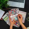 Clever Fox Planner Pegatinas Planificador Mensual Semanal Di