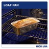 RICK USA: 8" Loaf Pan - 25 Pack -Disposable Aluminum