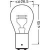 OSRAM ULTRA LIFE P21/5W luz de freno, trasera y marcha