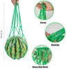Rerialsaera 10Pack Melon Hammock Watermelon Nets with 20 Cable Zip