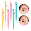 40Pcs Eyebrow Razors Multipurpose Exfoliating Dermaplaning Tool Face Razor and