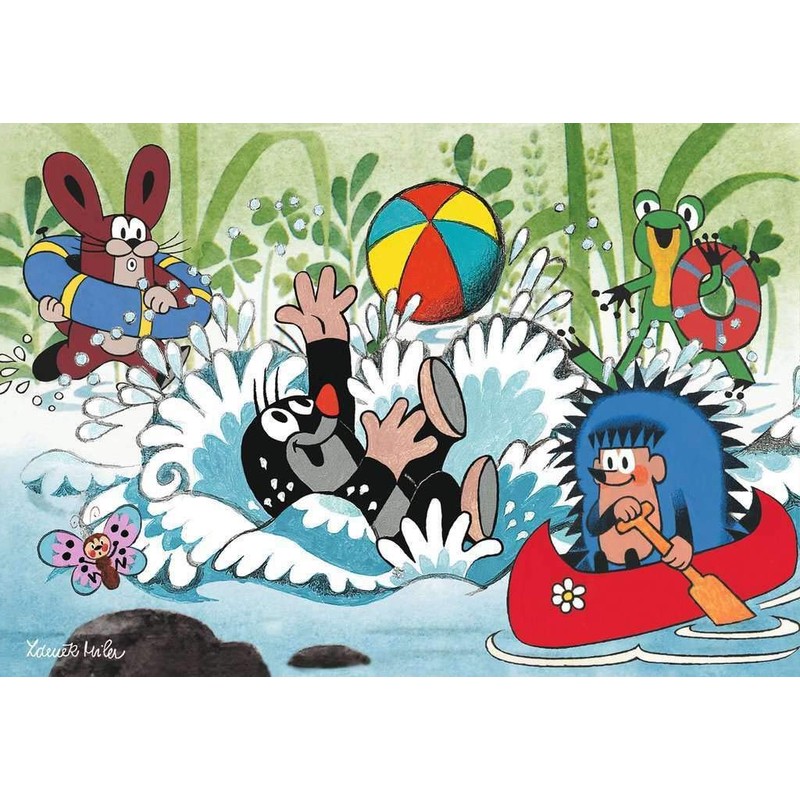 Ravensburger 08863 8 "On Holiday with The Mole" Puzzle (48-Piece)