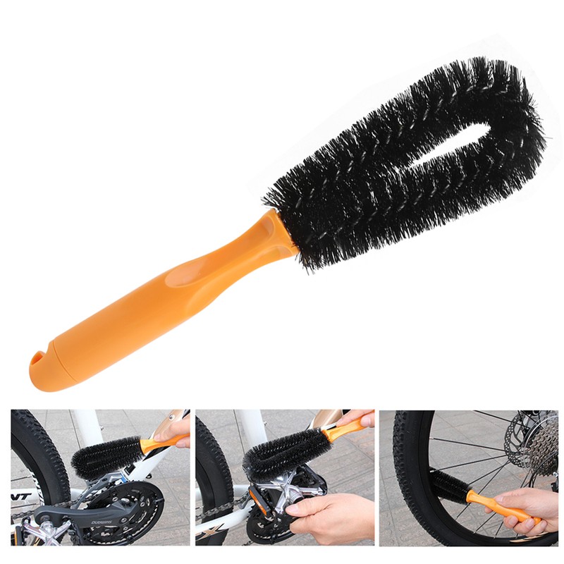 8pcs Bicycle Cleaning Tool Set Kit Bike Chain Tire Cleaning