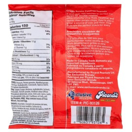 Pzazz Crunchy Nuts, Crispy Potato Covered Peanuts, Ketchup Flavored, 80g/3 oz