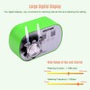 HXBER Timed Peristaltic Pump, Green, Plastic, Above Ground, 160ml/min, Aquarium,