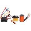 3650 3900KV Brushless Motor 60A ESC 20kg Steering Gear Set