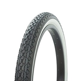 Bicycle Tire Wanda 20" x 2.125" Diamond Thread. Bike tire, Black/White Wall