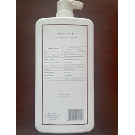 Native Natural Body Wash Pump, Coconut & Vanilla,Sulfat