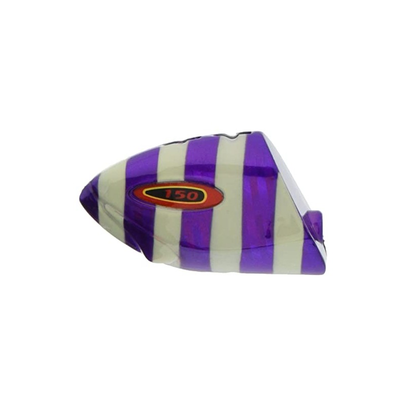 Jackall Replacement Hook Anchovies Dragon Tenya Head No. 50 Purple/Glow