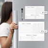 Dry Erase Whiteboard Task Planner by Glassboard Studio | Removable