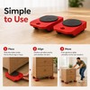 Furniture Moving Rollers for Home & Office – Carbon Steel