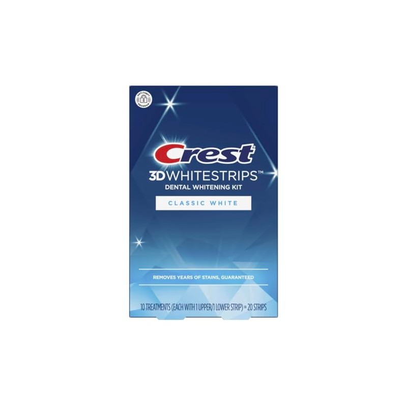 Crest Tiras blancas 3D