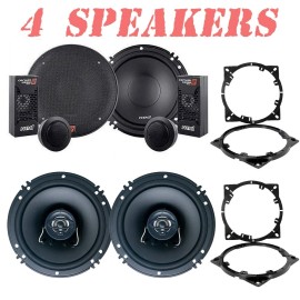 Cerwin Vega 6.5" Component & Coaxial Speakers For 2011-2019 Hyundai Sonata