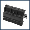 INFINAUTO Pair Black Left Right Soft Top Rear Window Clips