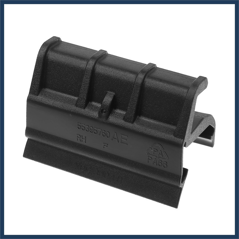 INFINAUTO Pair Black Left Right Soft Top Rear Window Clips