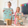 Hadley Designs 4 Retro Pre K Learning Posters For Kids
