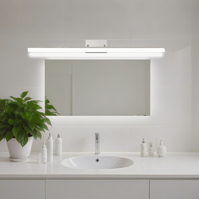 SOGOTING 48in LED Vanity Light, Dimmable 46W 3000K-5000K 5CCT Modern