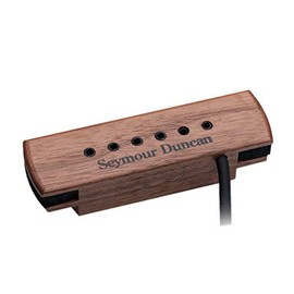 Seymour Duncan Woody XL Adjustable Pole Pieces Soundhole Pickup Walnut