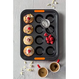 LE CREUSET 12 Cup Muffin Tray, 1 Each