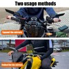 KAIQIVEM Motorcycle Mirrors Stealth Wind Wing Side Rearview Mirrors Compatible