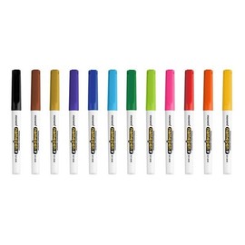 Monami Name Pen F 12-Color Set for Medium Handwriting OMB / 모나미 네임펜F 12색세트 중간글씨용 OMB