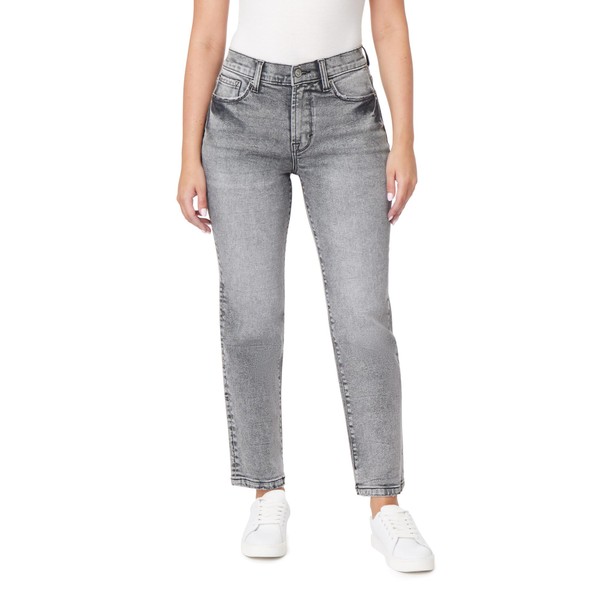 Kensie Jeans - Entrepierna recta de talle alto para mujer, 27 pulgadas, tallas 0-16, Canberra, 32