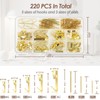 GeeRic 220 PCS Picture Hanging Kit, Heavy Duty 30 lb
