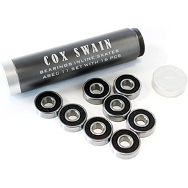 Cox Swain Pack of 16 high end inline skate ball bearings - ABEC 11-608