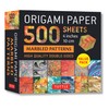 Origami Paper 500 sheets Marbled Patterns 4" (10 cm)