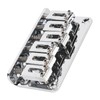 6 String Guitar Bridge Replacement Zinc Alloy Electric Guitar Saddle