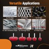 maXpeedingrods 5 Pcs PVC Pipe Reamer Kit with 1 Inch,