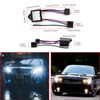 H4 Headlights Converter Resistor Decoder, Wiring Harness Adaptor Reversed Polarity