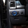 DIYUCAR For Ford Ranger 2015-2021 Car Headlight Switch Decoration Ring