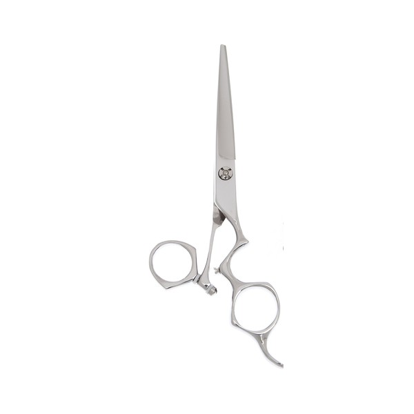 ShearsDirect Japanese VG10 Stainless Steel Shear with Drop Finger Swivel, 6.0 Inch, 2.4 Ounce