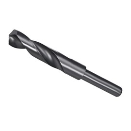 CoCud Shrink Shank Drill, 0.7 inch (18 mm), Cutting Edge, 0.5 inch (12.7 mm) Shank, Nitride Coated High Speed Steel 6542 Twist Drill (Application: Stainless Steel, Metal, Wood)